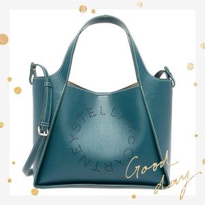 🌸NWT🌸 Authentic Stella McCartney
Perforated Logo Faux-Leather Crossbody Bag